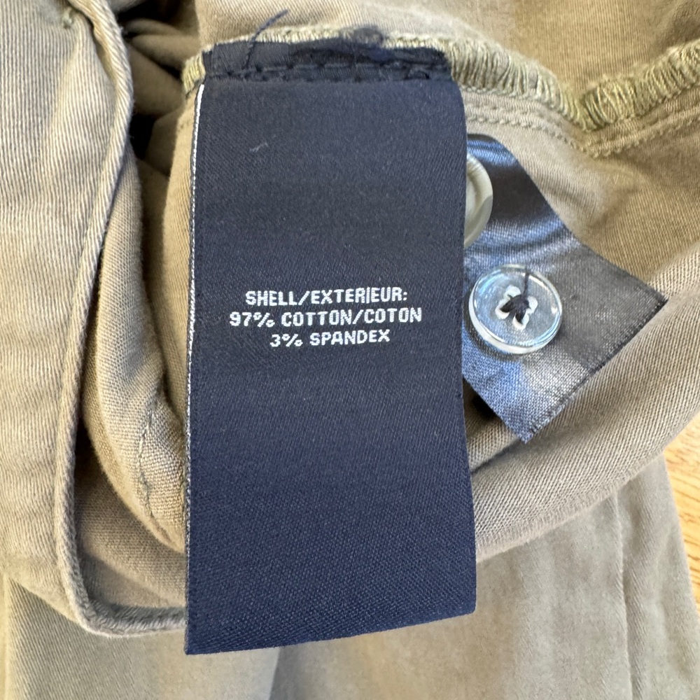 Bagatelle Olive Utility Wide Leg Trouser Pants Size 12P - Picture 6 of 11